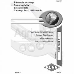 CATALOGUE PDR FC202/ RÉF. 9240760 - KUHN CATALOGUE PDR FC202/ RÉF. 9240760 - KUHN