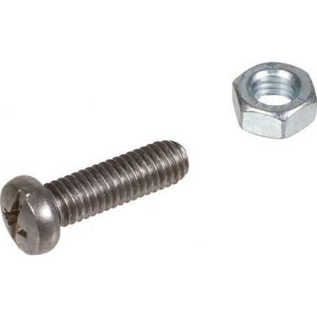 Vis + écrou inox pour porte buse