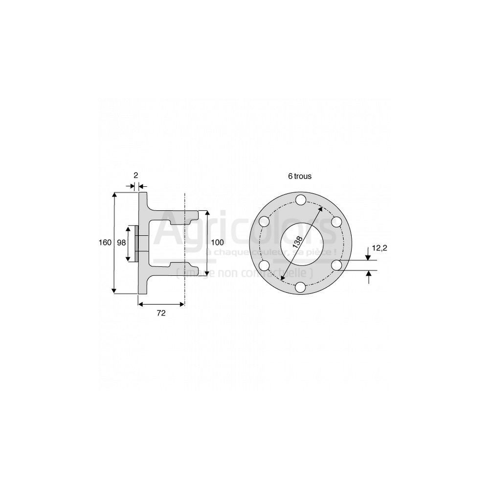 MACH.PLAT.W2500 6TR. RÉF. 4603374 - KUHN