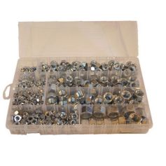 Coffret écrou hexagonal zingue 8.8 de 588 PCS Coffret écrou hexagonal zingue 8.8 de 588 PCS
