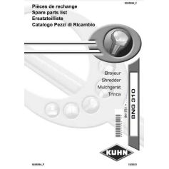 CATALOGUE PDR BNG310 RÉF. 9245594 - KUHN CATALOGUE PDR BNG310 RÉF. 9245594 - KUHN