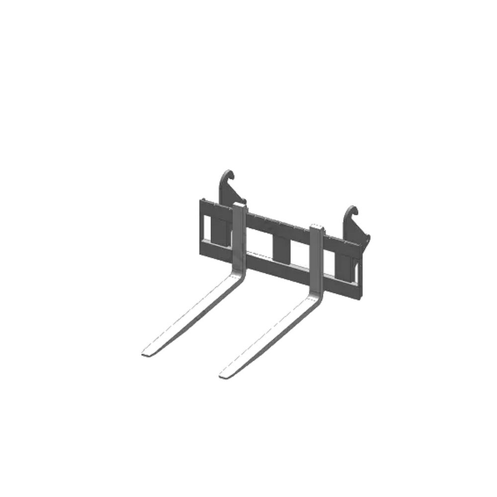 Lève palette frontal 2T fourche 1200 type FAUCHEUX BLANC