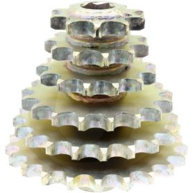 Pignon baladeur monobloc à 6 étages Réf. 66002549 pour semoir monograine RIBOULEAU MONOSEM