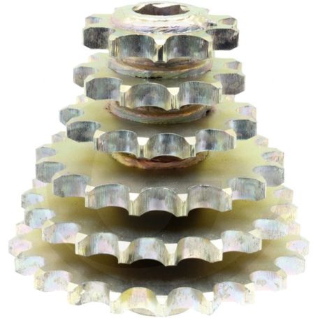 Pignon baladeur monobloc à 6 dentures Réf. 66002549 RIBOULEAU MONOSEM Pignon baladeur monobloc à 6 dentures Réf. 66002549 RIBOULEAU MONOSEM