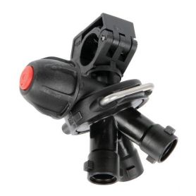 SUPPORT BUSE 1/2" - 3 VOIES - Ø10 +BRIDE RÉF. ZF760 - AMAZONE
