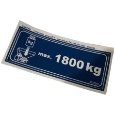 ETIQ.ADH. RÉF. R2052258 - KUHN