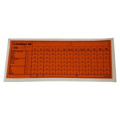 AUTOCOLLANT LIMITER M POUR OS Réf. 922108 AMAZONE AUTOCOLLANT LIMITER M POUR OS Réf. 922108 AMAZONE