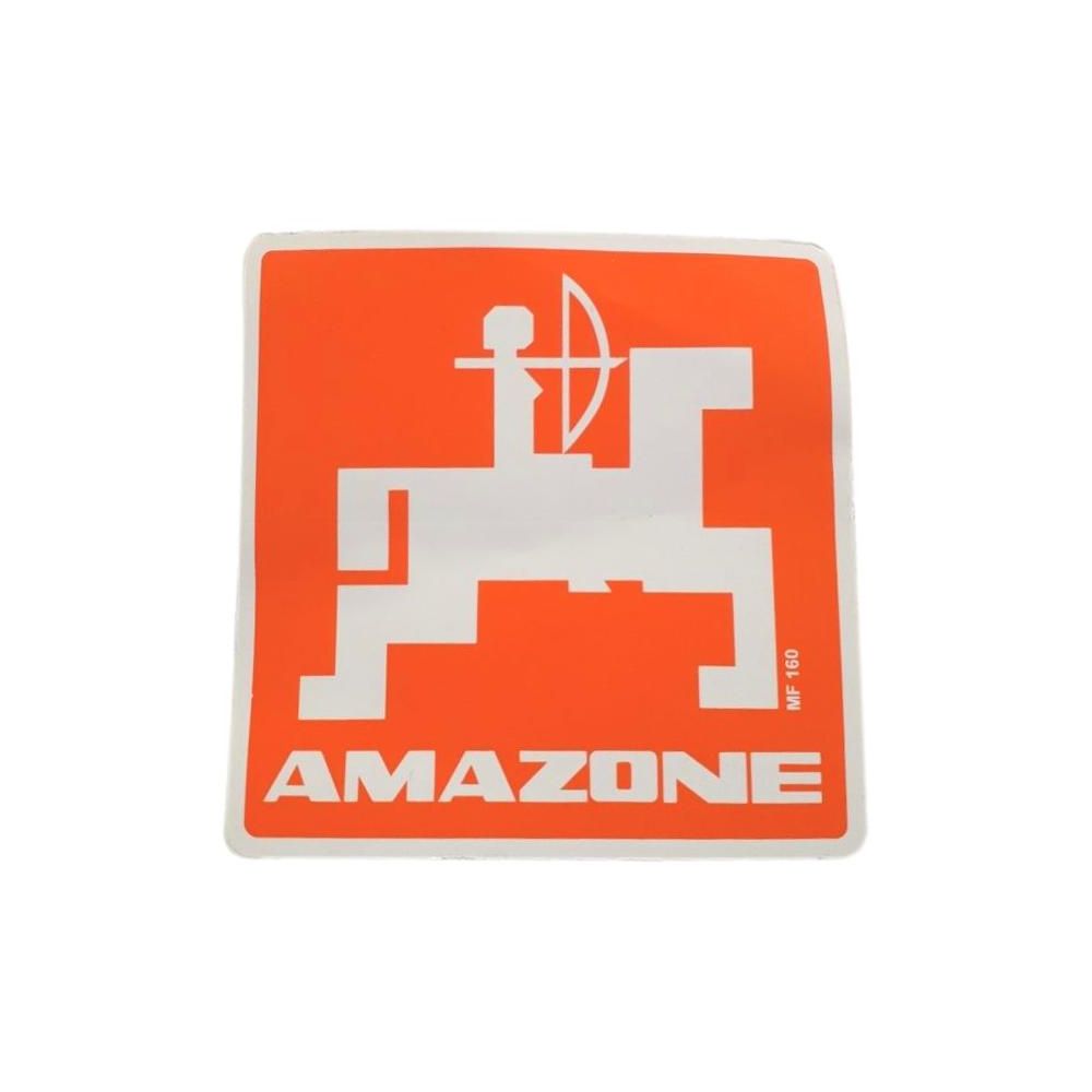 LOGO AMAZONE ORANGE 75X75 Réf. MF160 AMAZONE