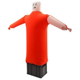 Epouvantail gonflable mannequin effaroucheur lumineux et sonore