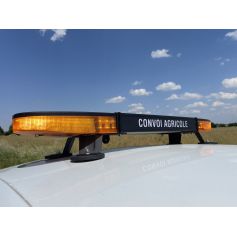 Rampe CONVOI AGRICOLE à led magnétique sans fil rechargeable
