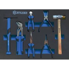 Servante d'atelier 7 tiroirs composée de 147 outils Servante d'atelier 7 tiroirs composée de 147 outils