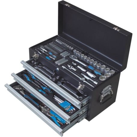 Coffre de servante 4 niveaux composé de 108 outils Coffre de servante 4 niveaux composé de 108 outils