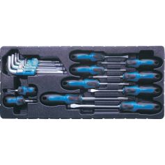 Coffre de servante 4 niveaux composé de 108 outils Coffre de servante 4 niveaux composé de 108 outils