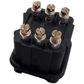 Connecteur électrique femelle 6 voies Réf. 306331 - Mx Mailleux