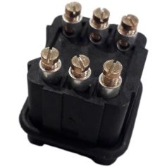 Connecteur électrique femelle 6 voies Réf. 306331 - Mx Mailleux Connecteur électrique femelle 6 voies Réf. 306331 - Mx Mailleux