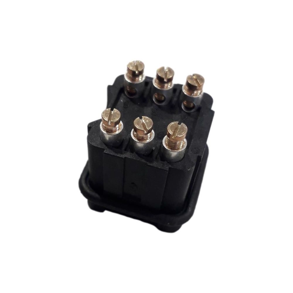 Connecteur électrique femelle 6 voies Réf. 306331 - Mx Mailleux