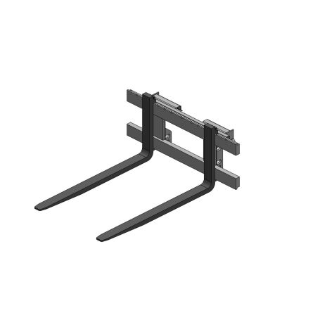 Lève palette frontal 2T fourche 1200 type OEHLER Lève palette frontal 2T fourche 1200 type OEHLER