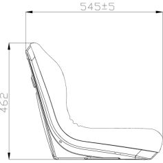 Siège jaune pour quad GATOR JOHN DEERE Siège jaune pour quad GATOR JOHN DEERE