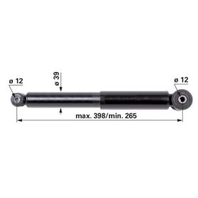 Amortisseur de cabine RÉF. 4292759M1 - MASSEY FERGUSON