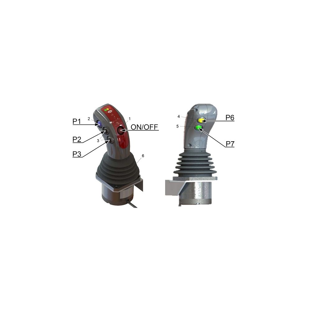 Joystick CDC Réf. 4500759 - Quicke