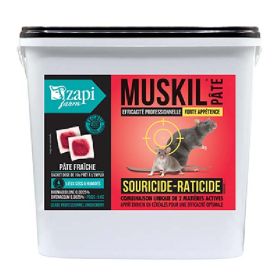 Raticide et souricide - Broditec blé - Sachet 25gr - Zapi