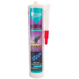 Raticide et souricide pro - Broditop gel - Cartouche de 300g - Zapi