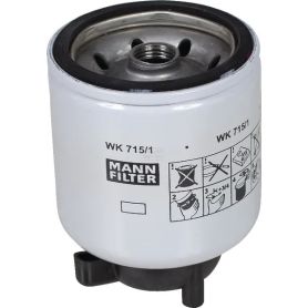 Filtre à carburant MANN FILTER réf. WK715/1 pour tous types de tracteurs