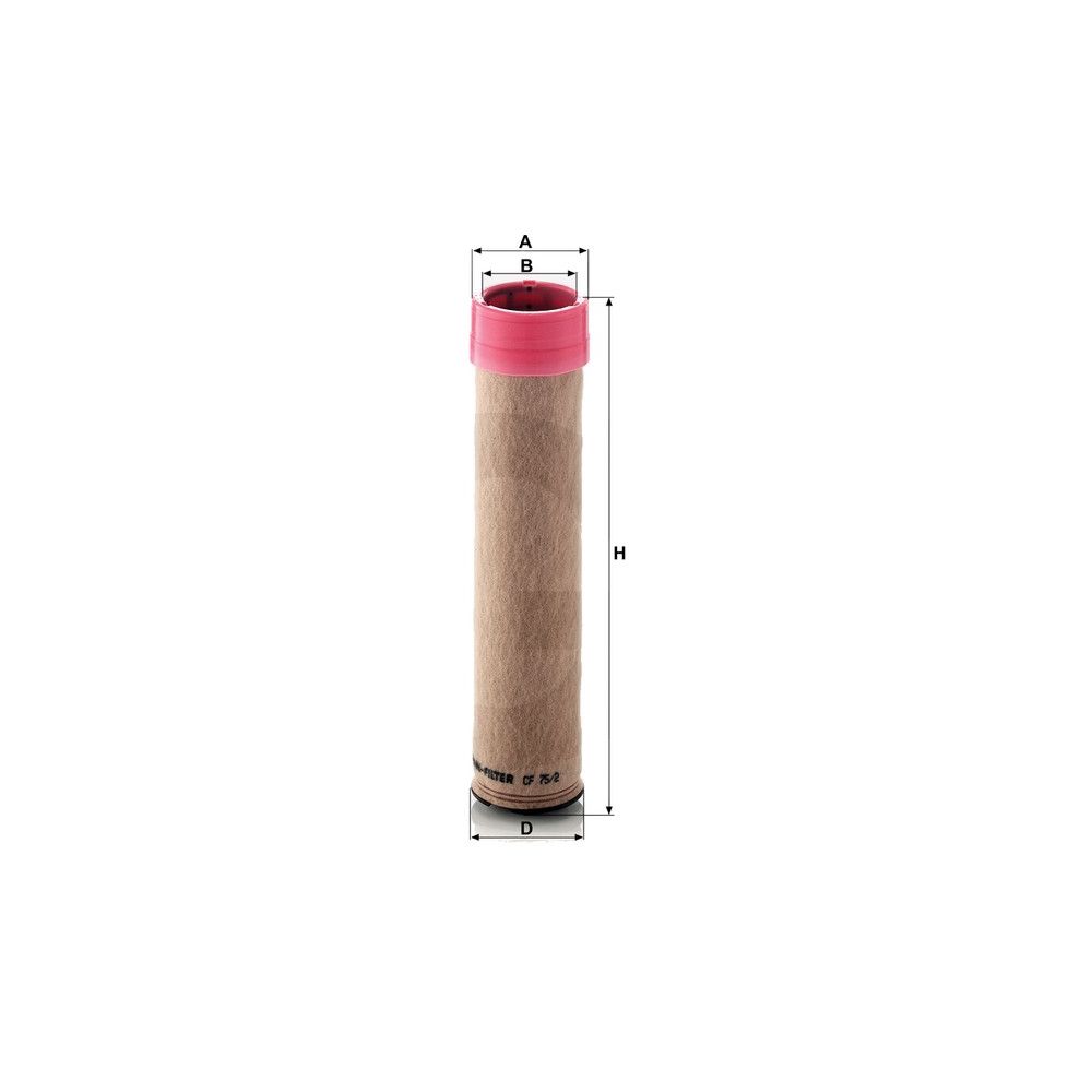 Filtre à air intérieur MANN FILTER réf. 86401595
