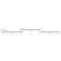 Lame de scie pour une coupe Class v750 Réf. 00 0630 891 0 Claas Lame de scie pour une coupe Class v750 Réf. 00 0630 891 0 Claas
