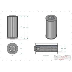 Filtre hydraulique Réf. SH74025V - Hifi Filter Filtre hydraulique Réf. SH74025V - Hifi Filter