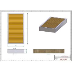 Filtre a air pour cabine Réf. SC90007 - Hifi Filter Filtre a air pour cabine Réf. SC90007 - Hifi Filter