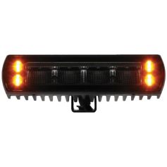 Barre à LED avec feux clignotants, 3200 Lumens, 192mm, Faisceau large, Interférence Classe 3, 9-36V Barre à LED avec feux clignotants, 3200 Lumens, 192mm, Faisceau large, Interférence Classe 3, 9-36V