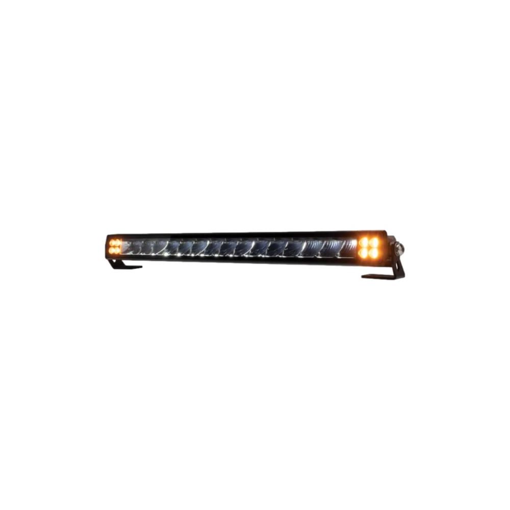 Barre à LED avec feux clignotants, 11000 Lumens, 484mm, Faisceau large, Interférence Classe 2, 9-36V