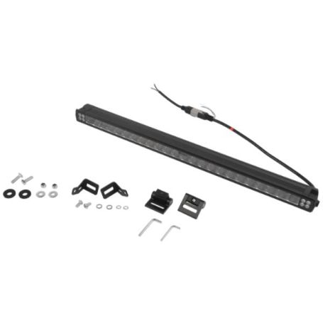 Barre à LED avec feux clignotants, 17600 Lumens, 727mm, Faisceau large, Interférence Classe 2, 9-36V Barre à LED avec feux clignotants, 17600 Lumens, 727mm, Faisceau large, Interférence Classe 2, 9-36V
