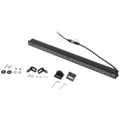 Barre à LED avec feux clignotants, 17600 Lumens, 727mm, Faisceau large, Interférence Classe 2, 9-36V Barre à LED avec feux clignotants, 17600 Lumens, 727mm, Faisceau large, Interférence Classe 2, 9-36V