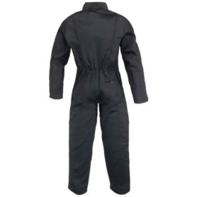 Combinaison double zip 65% polyester 35% coton 6 poches noir Coverguard