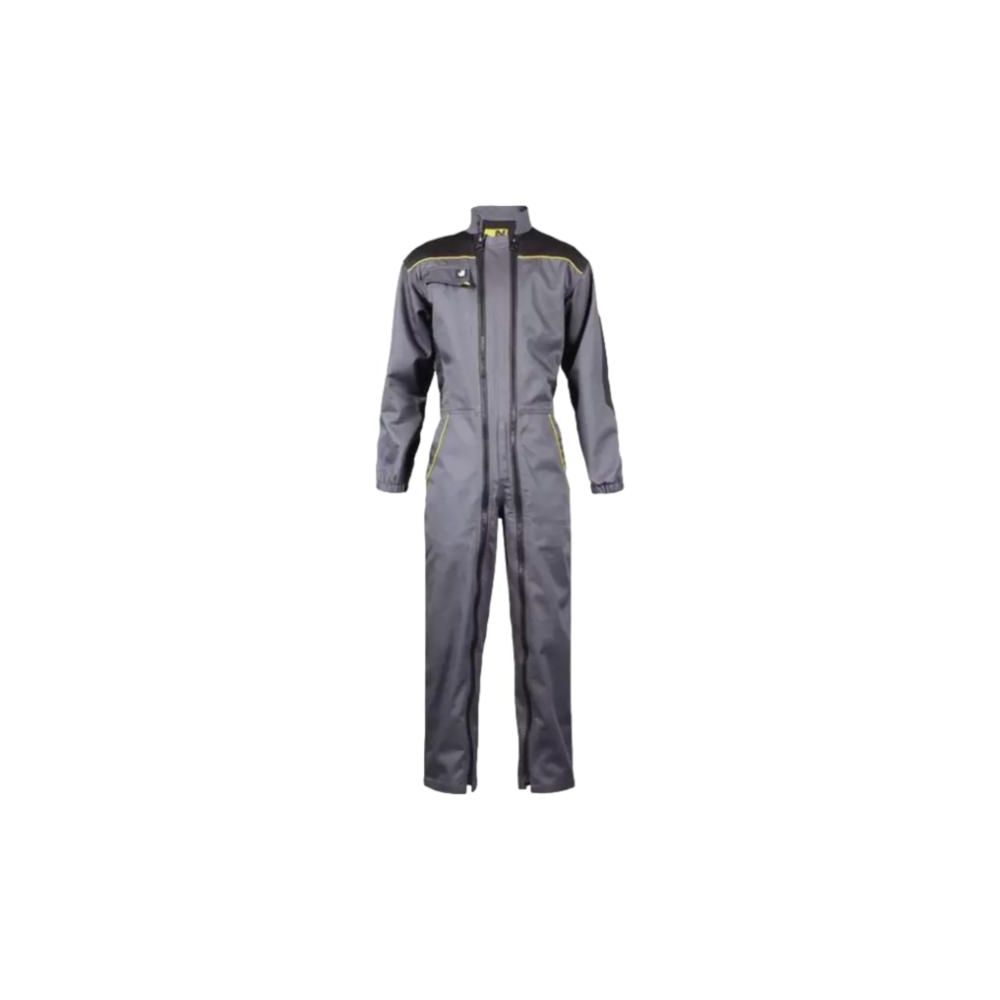 Combinaison de travail double zip gris/noir pour enfant North Ways