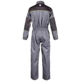 Combinaison de travail double zip gris/noir pour enfant North Ways