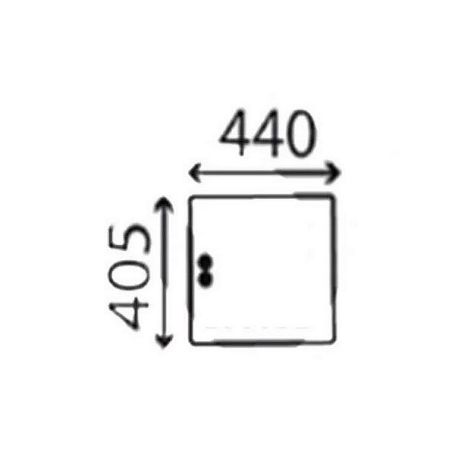 Vitre arrière inférieure Ford 7610 Sekura coulissante pour FORD Vitre arrière inférieure Ford 7610 Sekura coulissante pour FORD