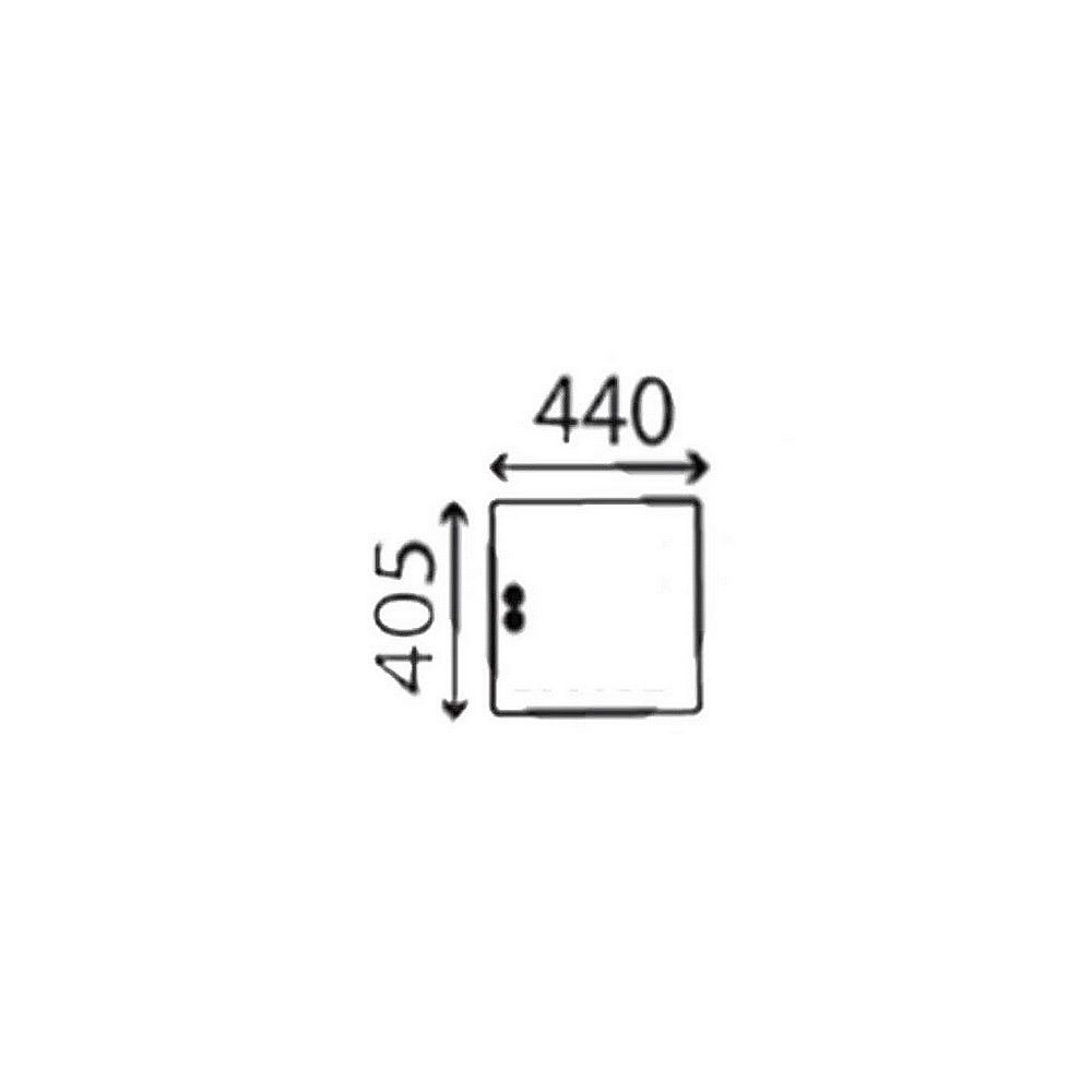 Vitre arrière inférieure Ford 7610 Sekura coulissante pour FORD