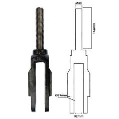 Fourche BTM de chandelle réf. V32975000 - Valtra/Valmet Fourche BTM de chandelle réf. V32975000 - Valtra/Valmet