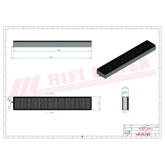 Filtre habitacle SC50253