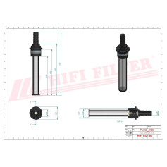 FILTRE HYDRAULIQUE RÉF. SH62323 - HIFI FILTER FILTRE HYDRAULIQUE RÉF. SH62323 - HIFI FILTER