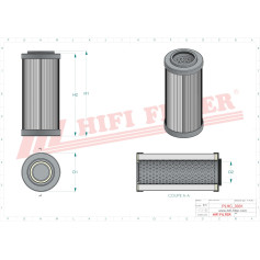 FILTRE HYDRAULIQUE RÉF. SH62379 - HIFI FILTER FILTRE HYDRAULIQUE RÉF. SH62379 - HIFI FILTER
