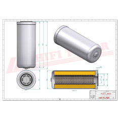 FILTRE HYDRAULIQUE RÉF. SH66295 - HIFI FILTER FILTRE HYDRAULIQUE RÉF. SH66295 - HIFI FILTER