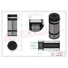 FILTRE HYDRAULIQUE RÉF. SH66281 - HIFI FILTER FILTRE HYDRAULIQUE RÉF. SH66281 - HIFI FILTER