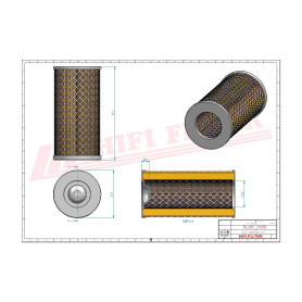 FILTRE À AIR PRIMAIRE RÉF. SA17142 - HIFI FILTER