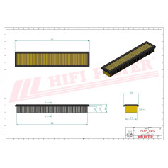 FILTRE HABITACLE RÉF. SC60114 - HIFI FILTER FILTRE HABITACLE RÉF. SC60114 - HIFI FILTER
