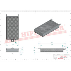 FILTRE HABITACLE RÉF. SC90304CAG - HIFI FILTER FILTRE HABITACLE RÉF. SC90304CAG - HIFI FILTER