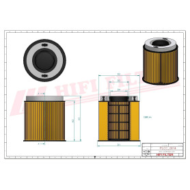FILTRE À URÉE RÉF. SD70313 - HIFI FILTER